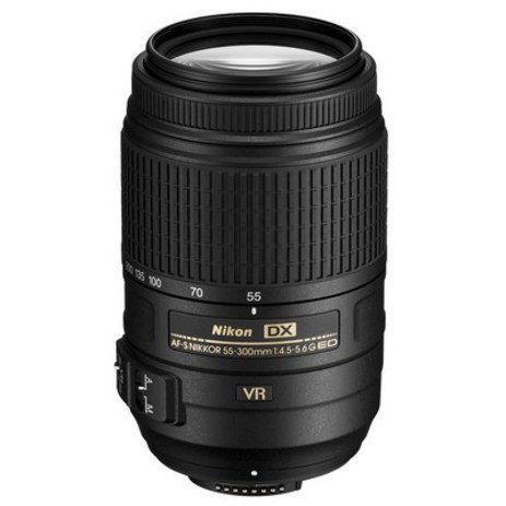 니콘 줌렌즈 니코르 AF-S DX 55-300mm F4.5-5.6G ED VR-추천-상품