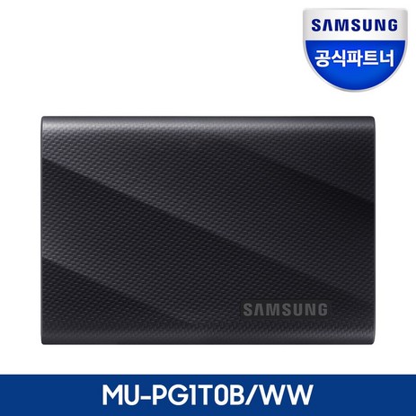 삼성전자 삼성 공식인증 포터블 외장 SSD T9 1TB MU-PG1T0BWW (정품), 블랙(MU-PG1T0B/WW)-추천-상품