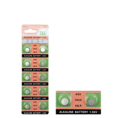 1+1 SR754SW AG5 AG7 LR48 버튼 전지 LR754 10알 1팩, AG-10, 1개-추천-상품