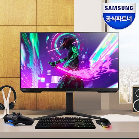 삼성전자 오디세이 G4 S27BG400 27인치 게이밍 모니터 IPS 프리싱크 지싱크 240Hz 1ms HDR10 피봇, LS27BG400EKXKR-추천-상품