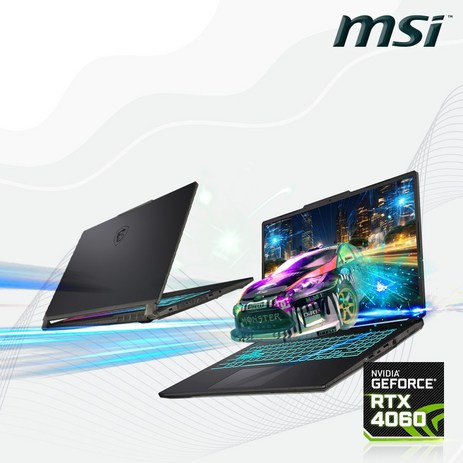 MSI 사이보그15 A12VF RTX4060 윈도우11 게이밍 노트북, A12VF-i7, WIN11 Pro, 16GB, 1TB, 블랙-추천-상품