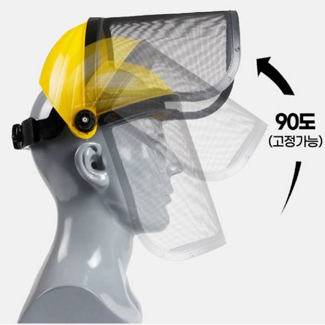 mk 예초기 얼굴보호대 벌초 안면보호구, 1개-추천-상품