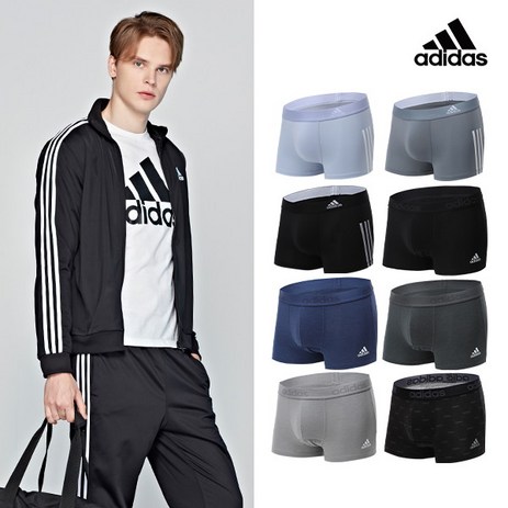 [아디다스-언더웨어]-*롯데단독*-(이월)[아디다스]-남성-프리미엄-드로즈-8종-풀패키지-추천-상품
