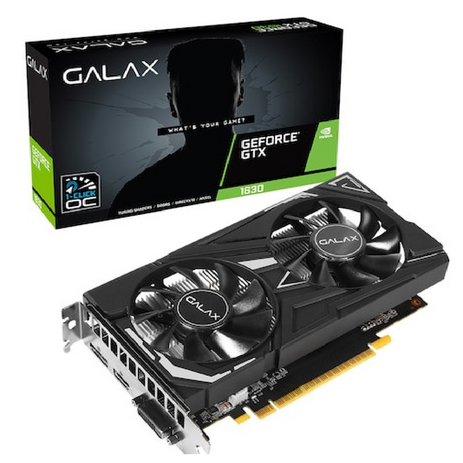 갤럭시 갤라즈 GALAX 지포스 GTX 1630 EX BLACK OC D6 4GB-추천-상품