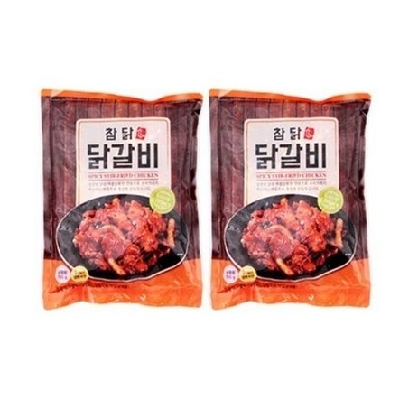 참닭 춘천 닭갈비 700g 2팩, 2개-추천-상품