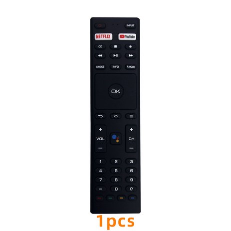 JVC Konka TV 32H31A 40H33A 43U55A 50Q75A 50U55A 55Q75A 55U55A 65Q75A 65U55A 스페어와호환되는새로운 리모컨 RM-C3329, 1pcs-추천-상품