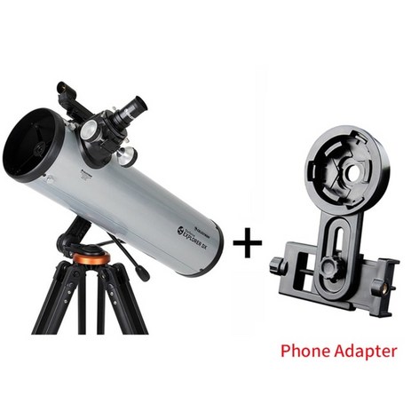 천체 망원경celestron professional starsense explorer, 전화 어댑터 포함-추천-상품