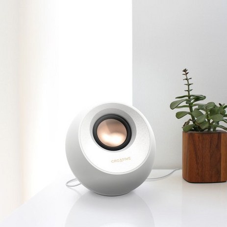 CREATIVE 페블 PEBBLE V3 화이트 스피커, NONE-추천-상품