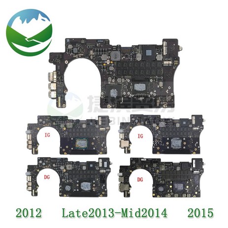 노트북 액정 교체 맥북 프로 레티나 2015 년용 마더보드 15 인치 A1398 로직 보드 820-3332-A 820-00138-A 820-00163-04 2012 2013-2, 19.Mid 2015 IG 2.8 16GB, 1개-추천-상품