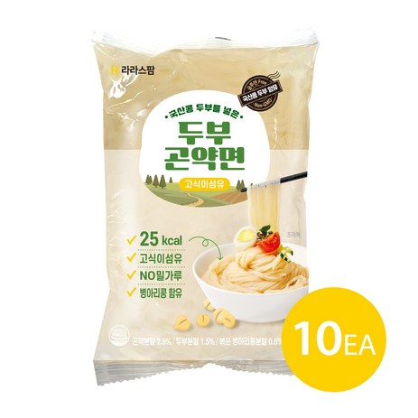 라라스팜 두부곤약면 저칼로리 180g 10개-추천-상품