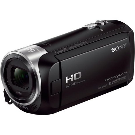 소니 HDR-CX405 9.2MP 풀HD 캠코더 30배 광학 줌 - 블랙, Camcorder, 1개-추천-상품