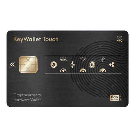 키월렛 터치 콜드월렛 암호화폐지갑 Keywallet Touch 하드웨어지갑 비트코인 이더리움 블록체인 NFT WalletConnect, 1개, 키월렛터치-추천-상품