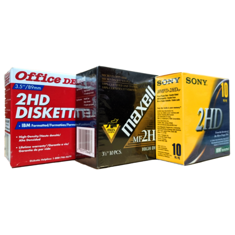 [미개봉] 브랜드 플로피 디스켓 10장팩 1.44MB 2HD 3.5인치 MAXWELL SONY MEMOREX 등 Floppy diskette 플로피디스크, 메모렉스 MEMOREX-추천-상품