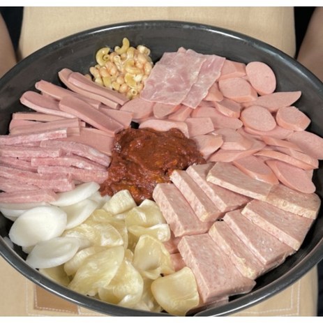 [빨간음식연구소] 햄폭격 부대찌개 밀키트 500g [원산지:상세설명에 표시], 4개-추천-상품