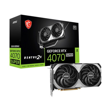 MSI 지포스 RTX 4070 SUPER 벤투스 2X OC D6X 12GB-추천-상품