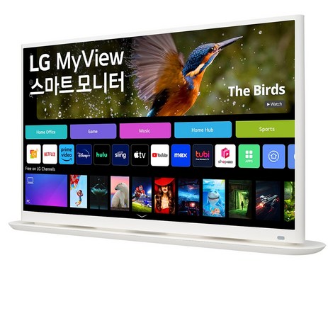 -LG전자- MyView 32SR70U 룸앤스타일 스마트모니터 32인치 IPS 4K UHD WiFi 미러링 리모컨 WebOS 스피커내장, 마이뷰 32SR70U-추천-상품