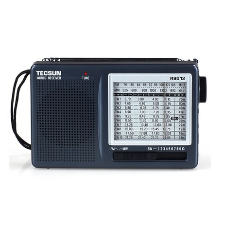 AM/FM/SW 12 대역 단파 라디오 휴대용 AN-05 외부 안테나 멀티밴드 수신기, 01 R-9012, 01 R-9012-추천-상품