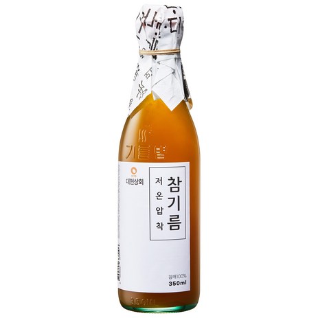 대현상회 저온압착 참기름, 1개, 350ml-추천-상품