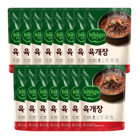 비비고 육개장 500g x 15개-추천-상품