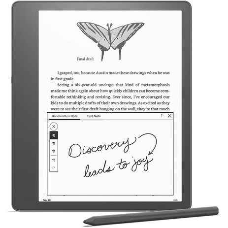 [New] Kindle Scribe 킨들 스크라이브 (32GB) 10.2 인치 디스플레이 Kindle 사상 최초의 필기 입력 기능 탑재 프리미엄 펜 첨부-추천-상품