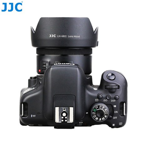 JJC ﻿캐논 EF 50mm F1.8 STM 렌즈 꽃무늬형 후드, LH-68II, 1개-추천-상품