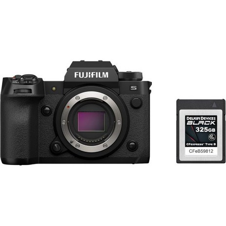 후지필름 카메라 Fujifilm X-H2S Mirrorless Camera Body - Black, X-H2S + Memory Card-추천-상품