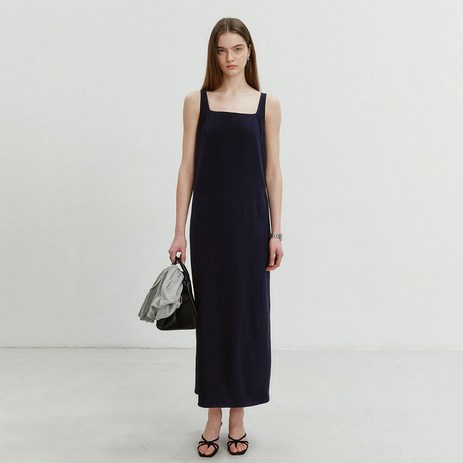 던스트 LONG LEAN SLEEVELESS DRESS NAVY_UDDR4B225N2-추천-상품