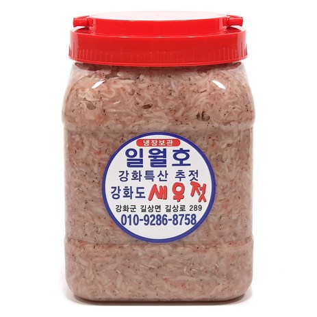 [국산100%.msg무] 약으로 먹는 잔새우젓. 강화도 추젓 3kg, 1개-추천-상품