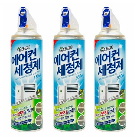 산도깨비 에어컨 세정제 330ml X 3개, [단일상품]-추천-상품