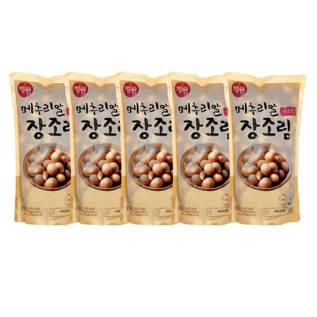 정원 대용량 메추리알 장조림 1.7kg x 5개-추천-상품