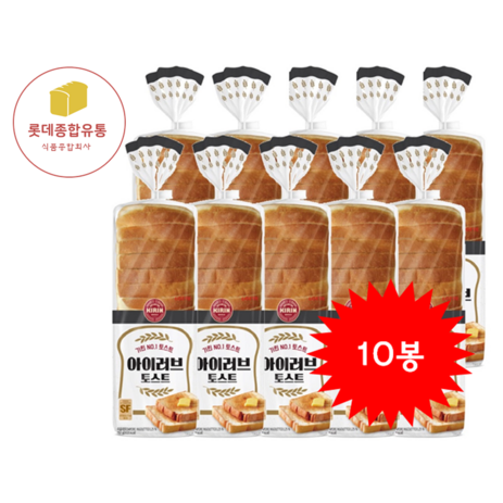 롯데 아이러브토스트 750g, 10개-추천-상품