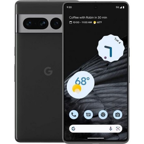 Google 픽셀 7 Pro 5G 미국 버전 128GB Obsidian Unlocked 리뉴드-추천-상품