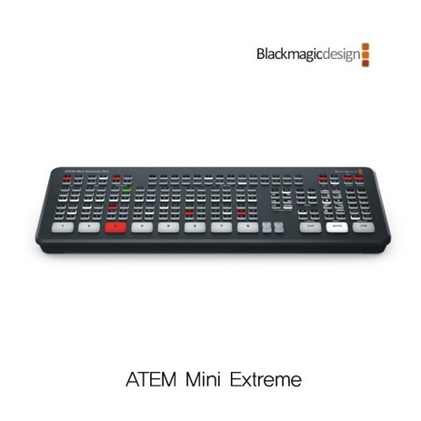 [Blackmagic-Design] ATEM Mini Extreme [진성디브이정품] [HDMI 8채널 인터넷 방송용 스위처 / 4개의 크로마키 / 멀티뷰16 ]-추천-상품