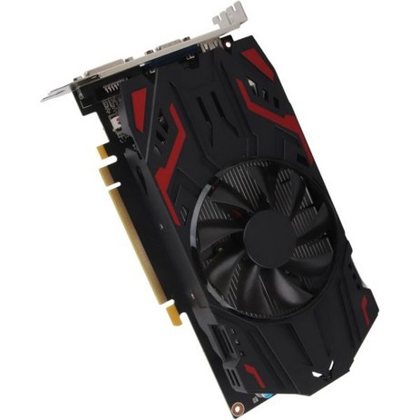 550Ti 게이밍 그래픽 카드 4GB GDDR5 128비트 PCI Express 2 0 냉각 팬이 하나인 컴퓨터 GPU PC 비디오 DVI VGA, 1개-추천-상품