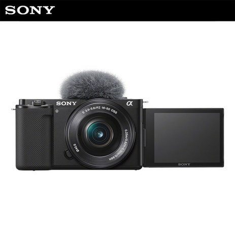 소니 공식대리점 미러리스 브이로그 카메라 ZV-E10L (SELP1650 파워 줌렌즈킷), 블랙-추천-상품