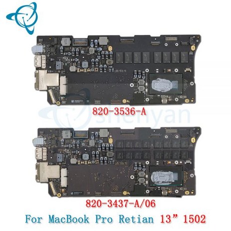 로직 보드 수리 맥북 프로 레티나 13 인치 A1502 마더보드 i5 i7 820-3476-A 820-4924-A 2013 2014 EMC 2835, 2014 3.0GHz i7 16GB-추천-상품
