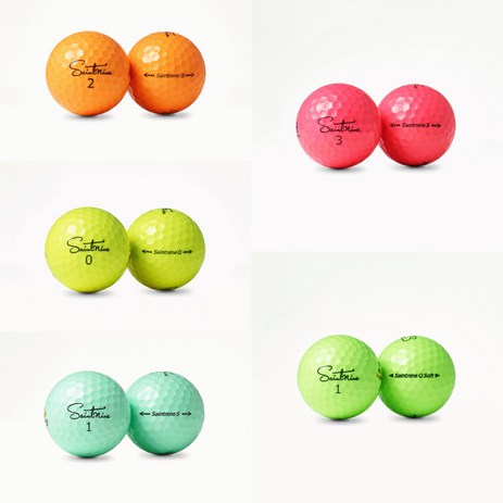 [피스골프마켓]세인트나인 컬러 A+급 30개 로스트볼 골프공(무료배송), 세인트나인 컬러 A+30개, 혼합색상, 1개-추천-상품