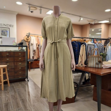 BCBG [올앤선드리] 모나OP 원피스 _ A4M4O612 81 [L/KHAKI]-추천-상품