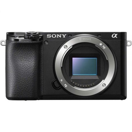 Sony 디지털 카메라 미러리스 소니 알파 A6100, Black Sony-추천-상품