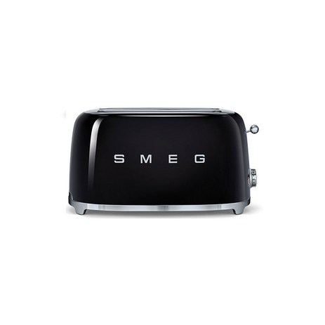 스메그 Smeg 50년대 복고풍 스타일 4슬라이스 토스터 483916, Black-추천-상품