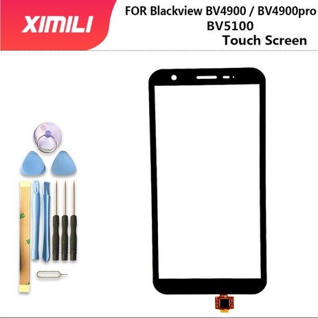 휴비나인 스마트폰터치패널 57 39100 Blackview BV4900 프로 터치 스크린 디지타이저 유리 센서 BV5100 교체 도구, bv4900 도구 없음-추천-상품