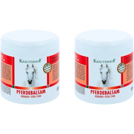 Krauterhof-Pferdebalsam-독일-말크림-Horse-balm-온열-마사지-젤-500ml-2개-추천-상품