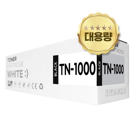 브라더 TN-1000 호환 토너, 1개, 검정-추천-상품