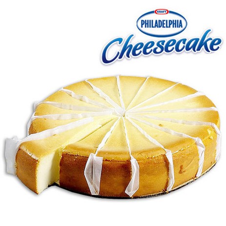 필라델피아 치즈케익 60oz-1.7kg (16등분), 1.7kg, 1개-추천-상품