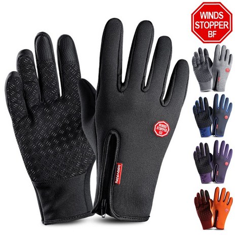 NEW-스마트터치-방한-방풍-장갑-겨울용-남녀공용-블랙-추천-상품