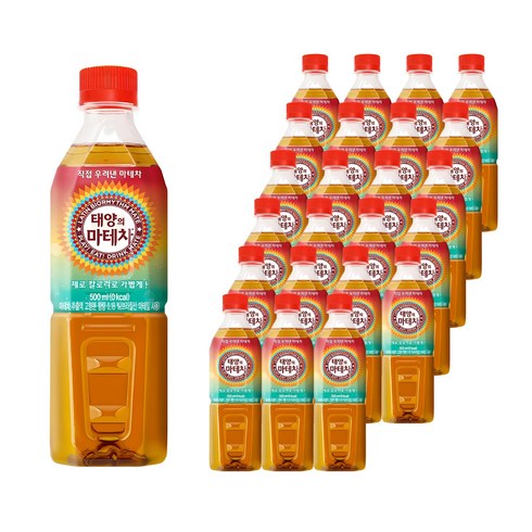 마테차 - 코카콜라 태양의 마테차, 500ml, 24개