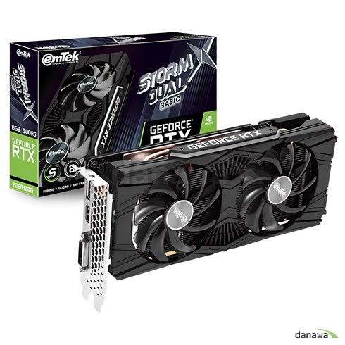 이엠텍 RTX2060 SUPER STORM X Dual D6 8GB 무상AS 24년