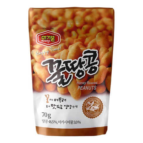 머거본 꿀땅콩, 70g, 1개