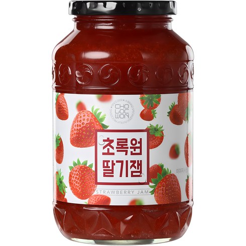 하이네딸기잼 - 초록원 딸기잼, 1kg, 1개