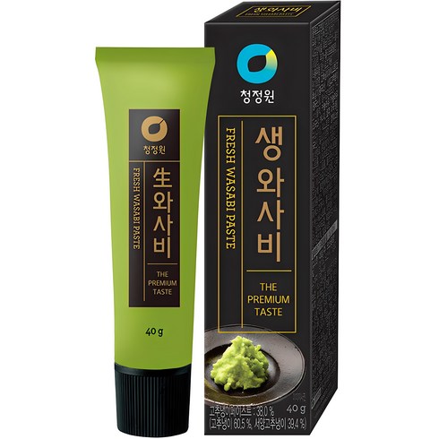 청정원 생와사비, 1개, 40g